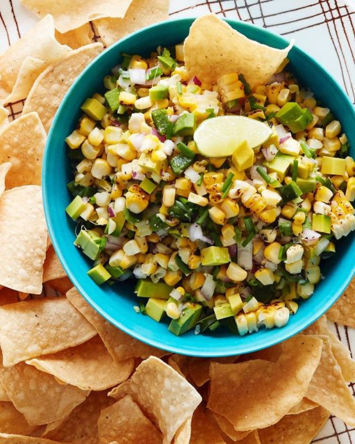 Grilled Corn And Avocado Salsa Recipe | The Feedfeed