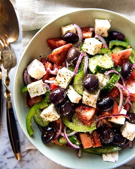 Classic Greek Salad Recipe The Feedfeed