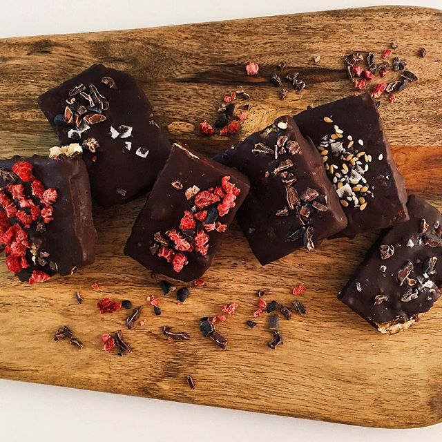 Dark Chocolate "candy Bars" With Puffed Millet Recipe The Feedfeed