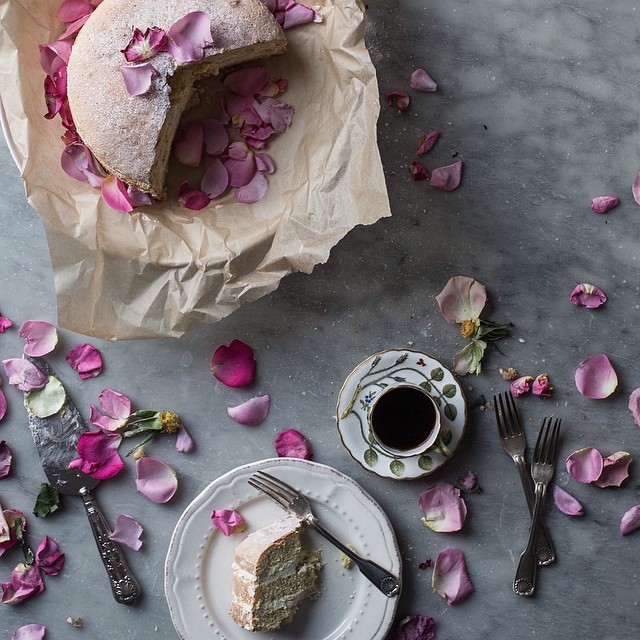 Rose And Saffron Scented Zabaglione Cake by skye_mcalpine Quick