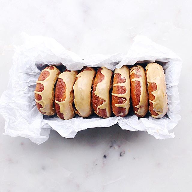 Sour Cream Donuts With Espresso Glaze by thesweetandsimplekitchen Quick & Easy Recipe The