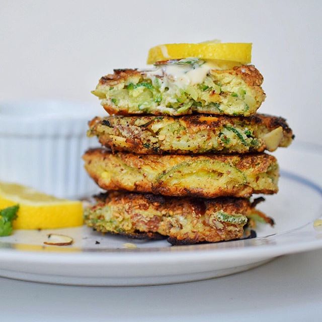Zucchini Almond Fritters by thecastawaykitchen Quick & Easy Recipe