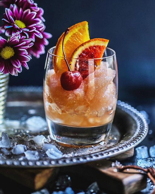 Old Fashioned Cocktail Slushie Recipe | The Feedfeed