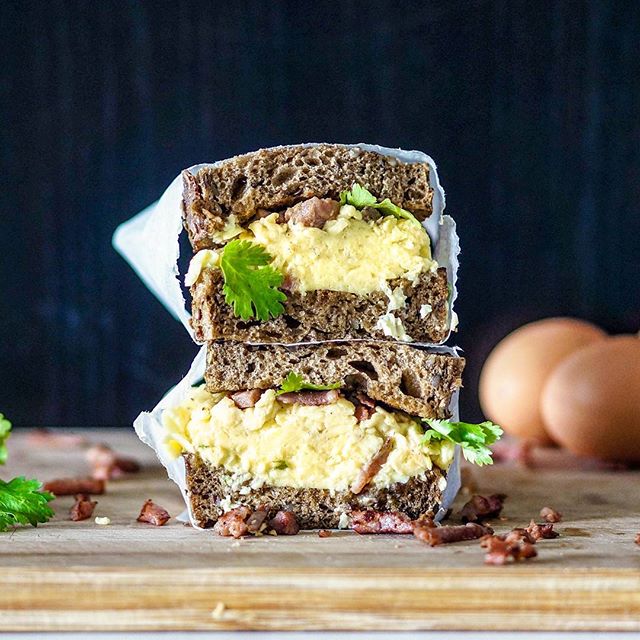 Curry Egg And Bacon Sandwich Recipe The Feedfeed