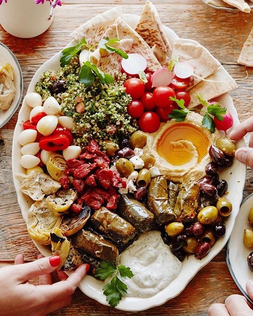 Mezze Platter Recipe | The Feedfeed