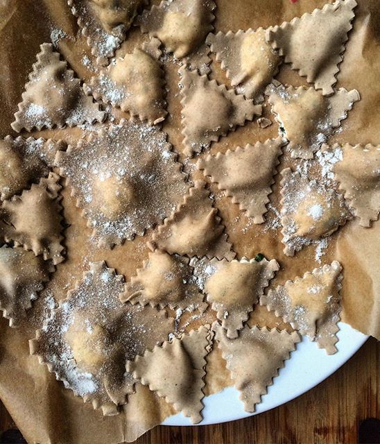 Buckwheat Goat Cheese Ravioli Recipe The Feedfeed