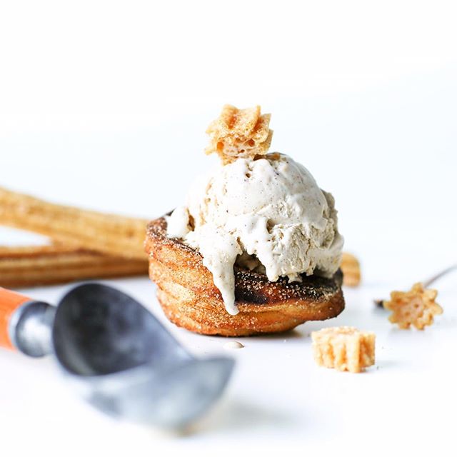 Churro Ice Cream Bowls By Thesaltycanary Quick Easy Recipe The Feedfeed