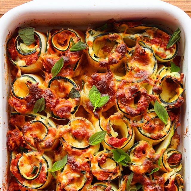 Zucchini Lasagna Roll Ups Recipe The Feedfeed   Post 3020795 