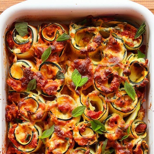 Zucchini Lasagna Roll Ups Recipe By Sarah Nevins The Feedfeed