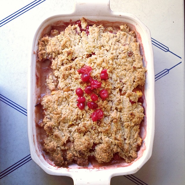 Pear Crumble