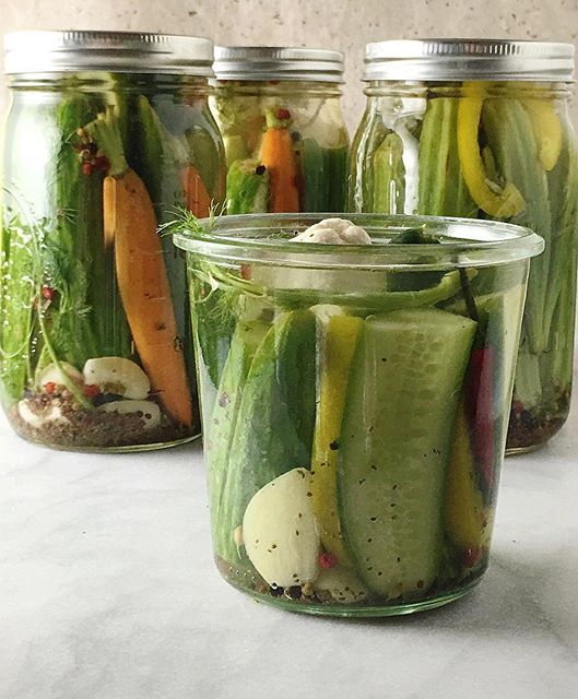 Refrigerator Pickles Recipe The Feedfeed