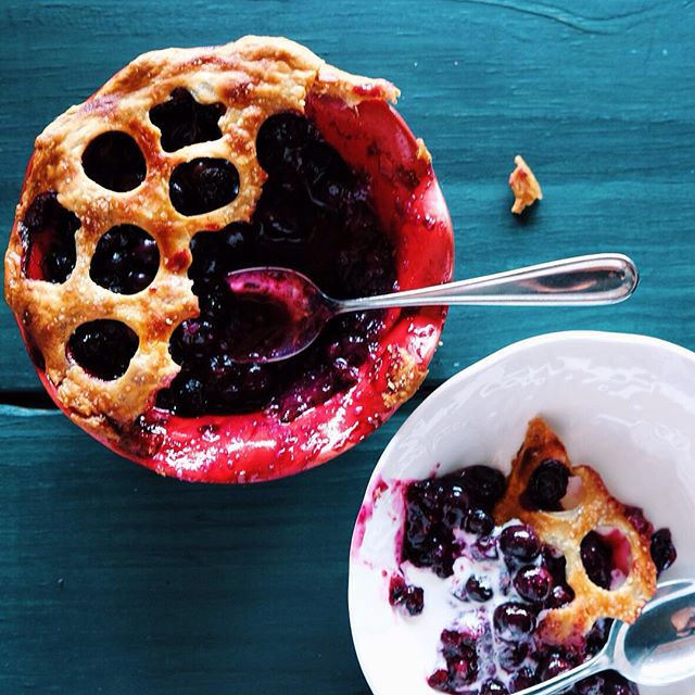 Wild Blueberry Pie Recipe | The Feedfeed