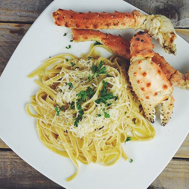 Truly Classic Alfredo (with King Crab) Recipe The Feedfeed
