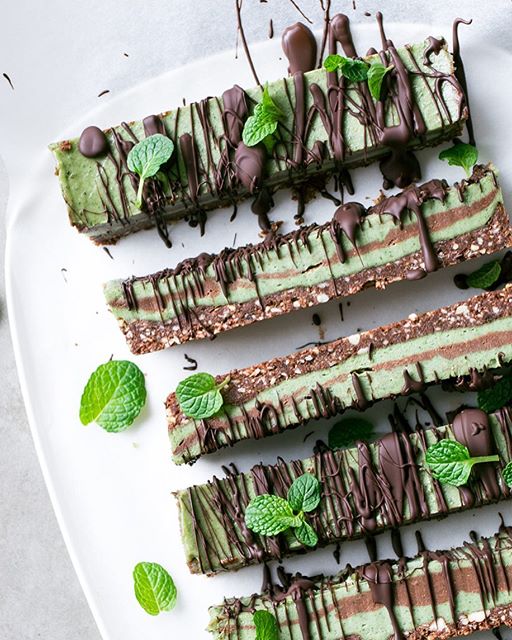 Mint Chocolate Slice Recipe The Feedfeed