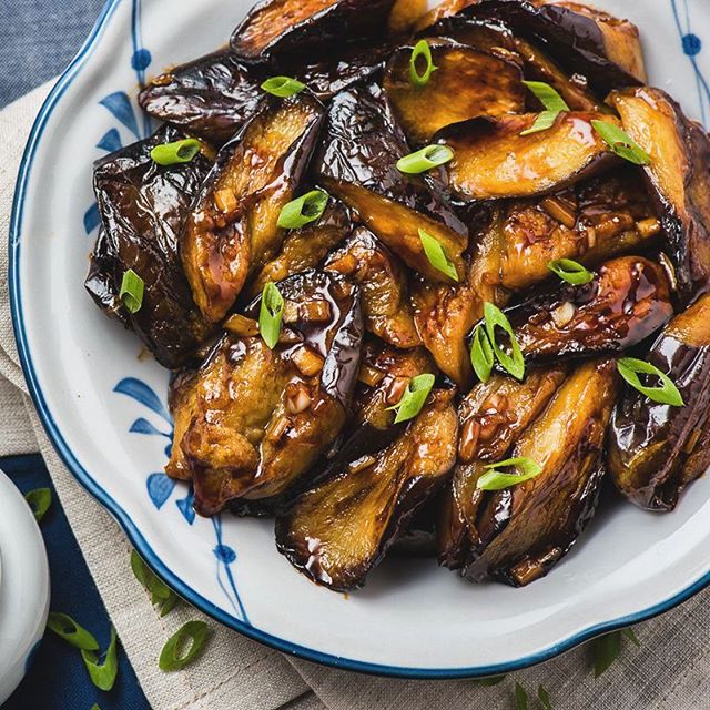 Chinese Eggplant With Garlic Sauce Recipe The Feedfeed