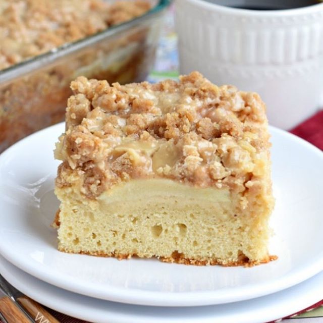 Caramel Apple Coffee Cake by shugarysweets | Quick & Easy Recipe | The ...