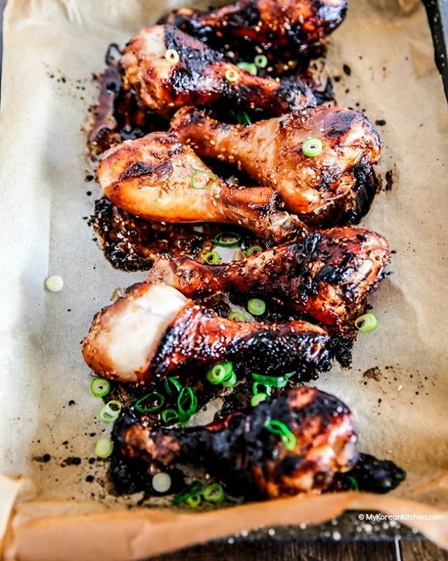 Drumsticks With Honey Soy Sauce by mykoreankitchen Quick & Easy