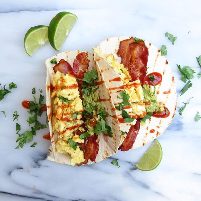 Avocado And Bacon Breakfast Burritos Recipe The Feedfeed