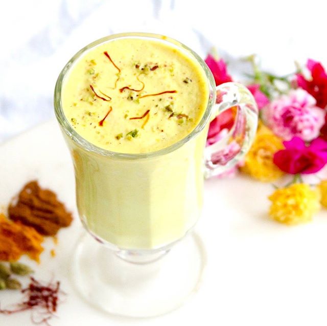 Cashew Milk With Saffron And Turmeric Recipe The Feedfeed