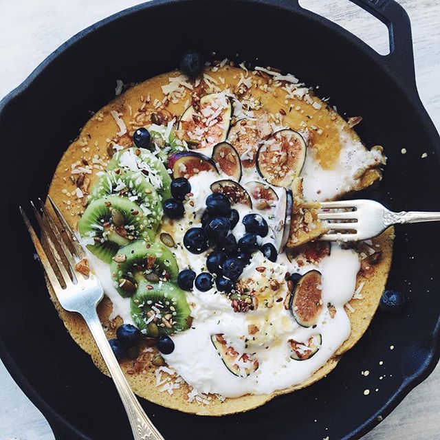 Stovetop Breakfast Socca Pancake Recipe The Feedfeed