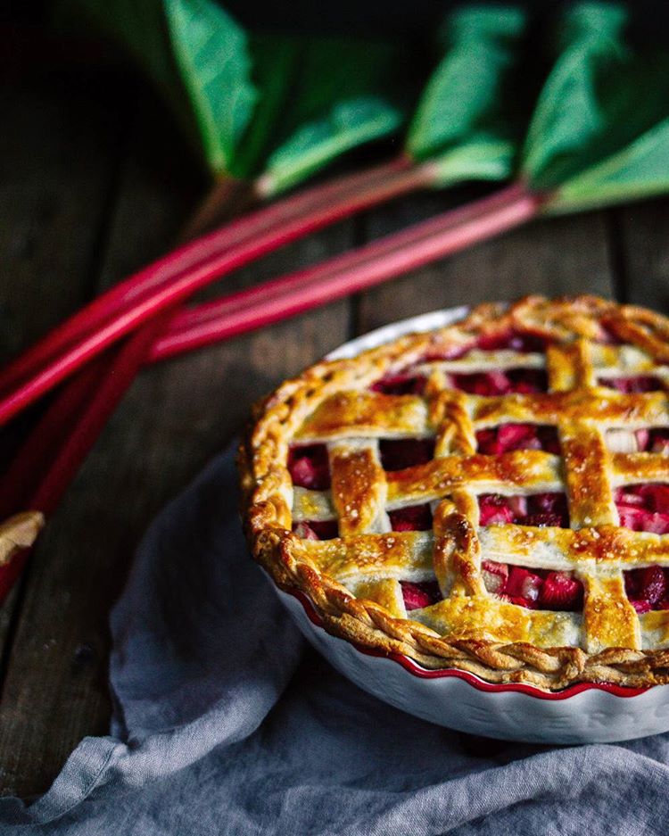 Strawberry Rhubarb Pie Recipe The Feedfeed