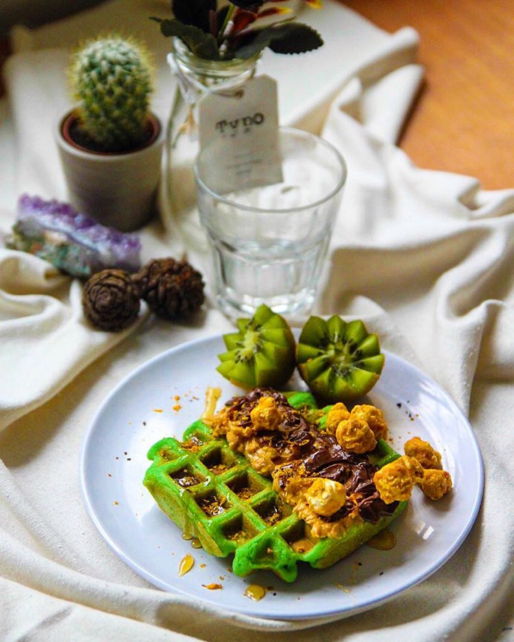 vegan-crispy-pandan-waffles-recipe-the-feedfeed