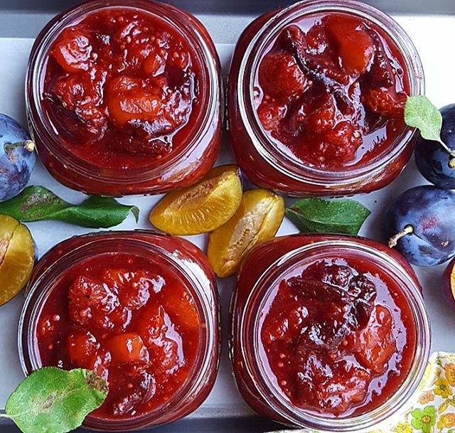 Spiced Plum Chutney Recipe | The Feedfeed