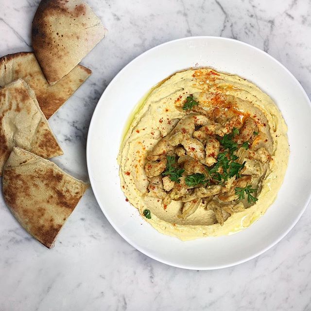 Hummus Shawarma Plate By Shlomit Harel Quick Easy Recipe The Feedfeed