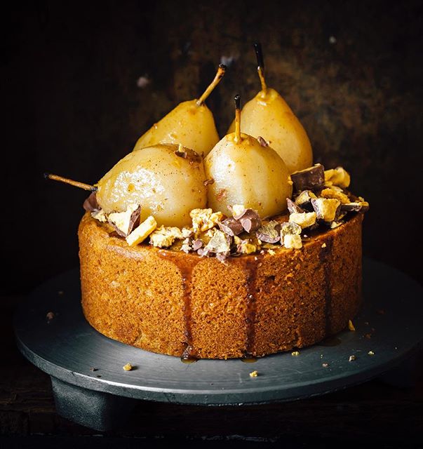 An Upside Down Miso Caramel Pear Cake for Mum – Kind Curations