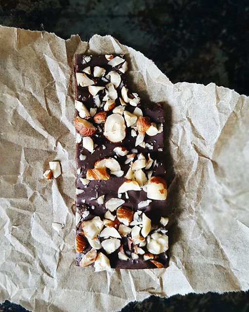 Dark Chocolate Hazelnut Fudge Bar By Chloewickize Quick Easy Recipe