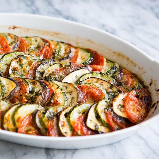 Tomato Gratin With Zucchini And Eggplant by simplyrecipes | Quick ...