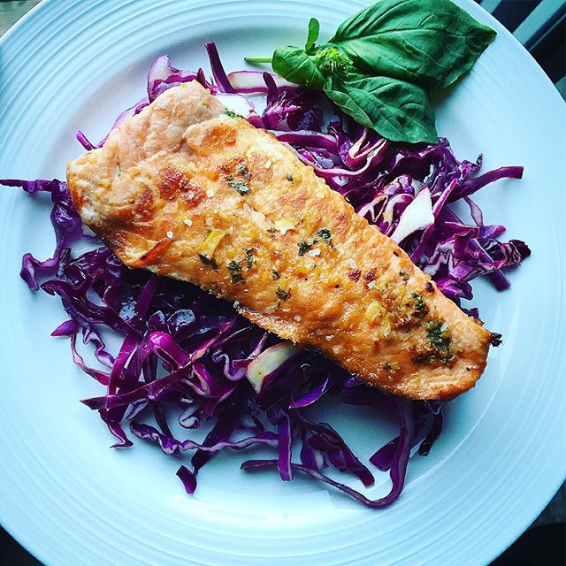 Pan Searedsalmon With Honey And Maple Syrup Glaze The Feedfeed