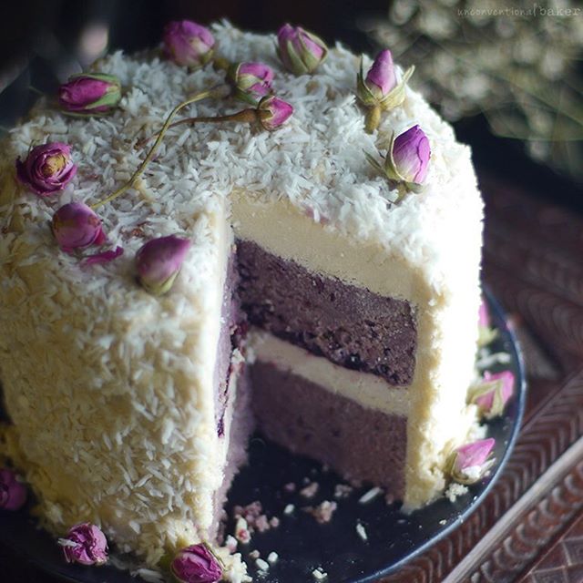 No Bake Blackberry Coconut Cake by unconventionalbaker | Quick & Easy ...