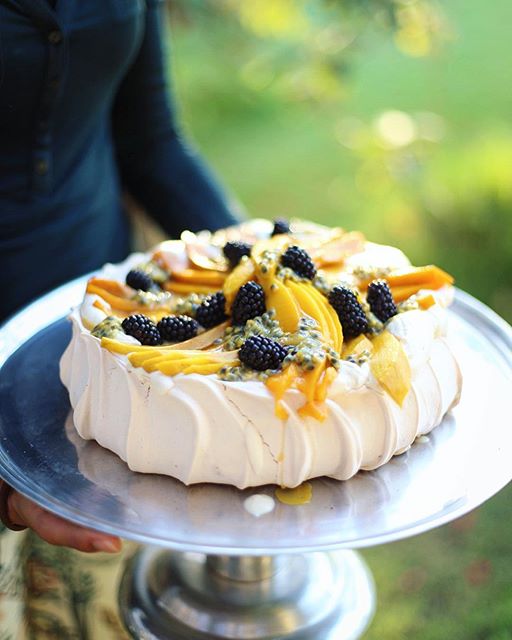 Summer Fruit Pavlova Recipe The Feedfeed