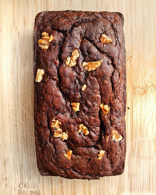 Chocolate Banana Bread With Walnuts By Nobread Quick Easy Recipe The Feedfeed