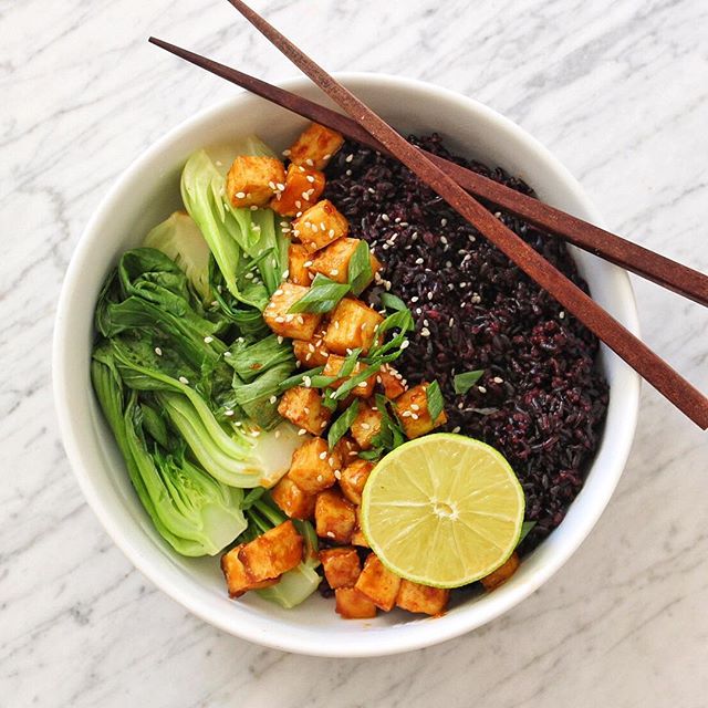 Baked Tofu With Spicy Peanut Sauce Recipe The Feedfeed