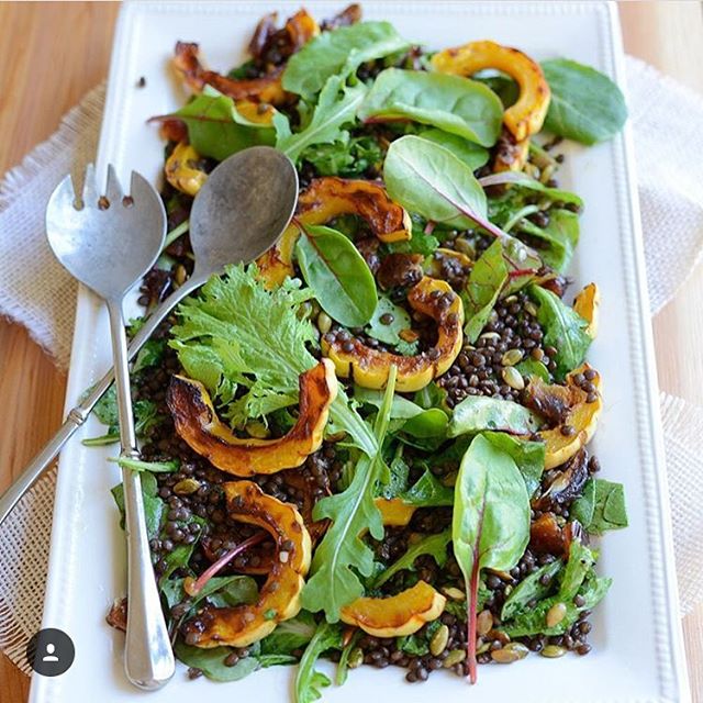 Maple Mustard Lentil Salad by realfoodwholelife Quick & Easy Recipe The Feedfeed