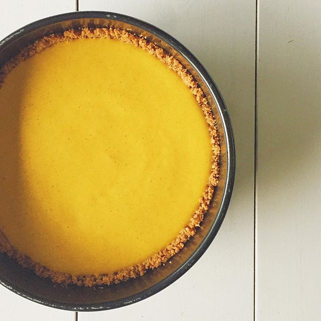 Pumpkin Chiffon Tart With Graham Cracker Crumb Crust recipe by Fanny