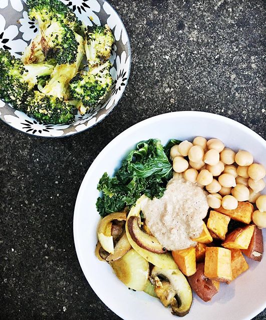 Buddha Bowl With Steamed Kale Recipe The Feedfeed