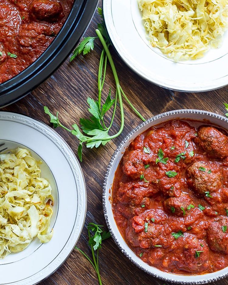 Whole30 Slow Cooker Meatballs Recipe The Feedfeed