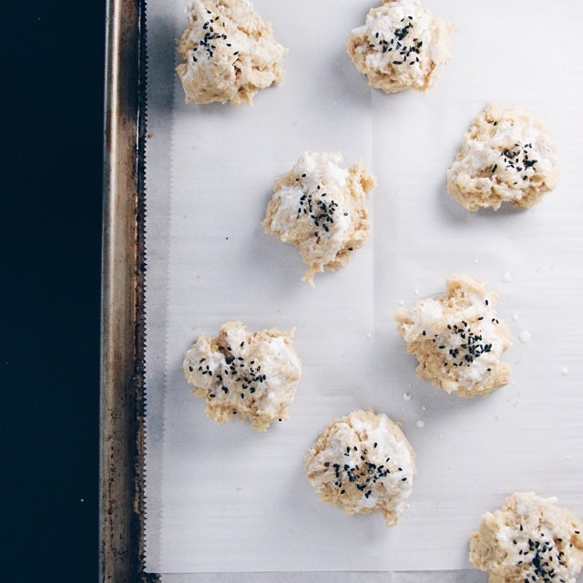 Sesame Halva Biscuits Recipe The Feedfeed