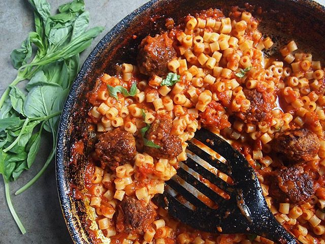Adult Spaghettios Meatballs By Chezlarae Quick Easy Recipe The Feedfeed