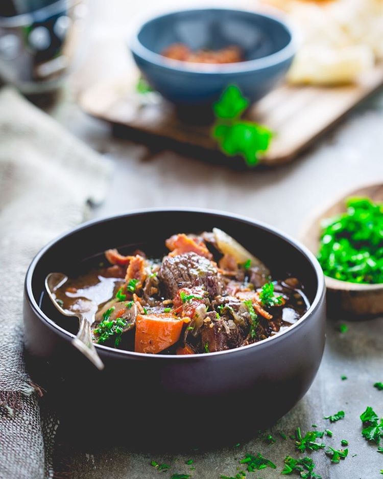 Beef Burgundy With Mushrooms Recipe The Feedfeed