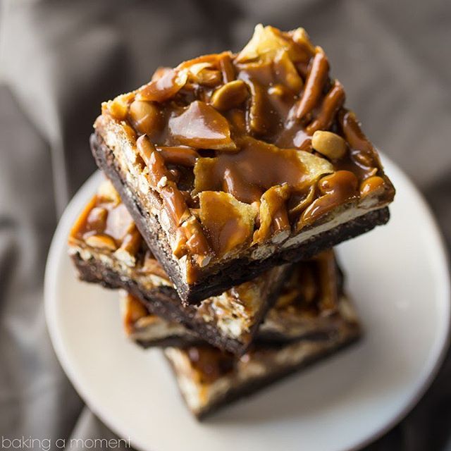Loaded Caramel Pretzel Brownies Recipe The Feedfeed
