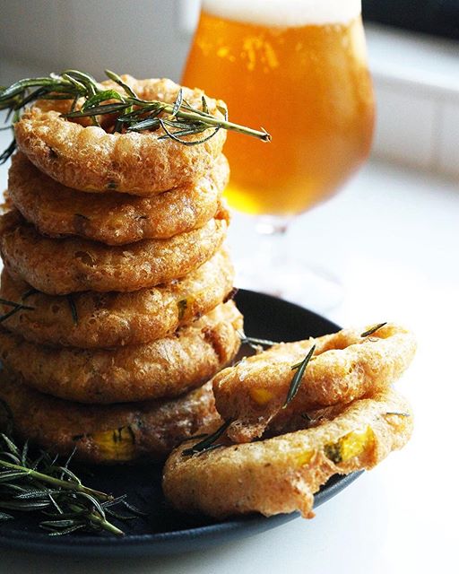 Beer Battered Delicata Squash Rings by honestlyyum Quick & Easy