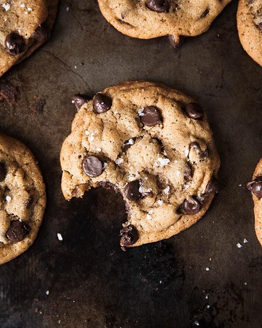 Brown Butter Chocolate Chip Cookies With Sea Salt Recipe The Feedfeed