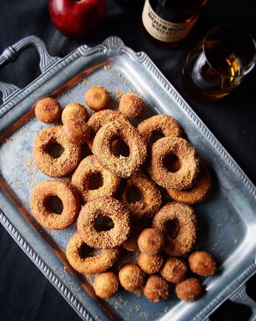 Bourbon Spiked Apple Cider Doughnuts by jschmons | Quick & Easy Recipe ...