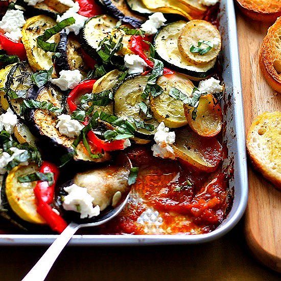 Sheet-Pan Ratatouille