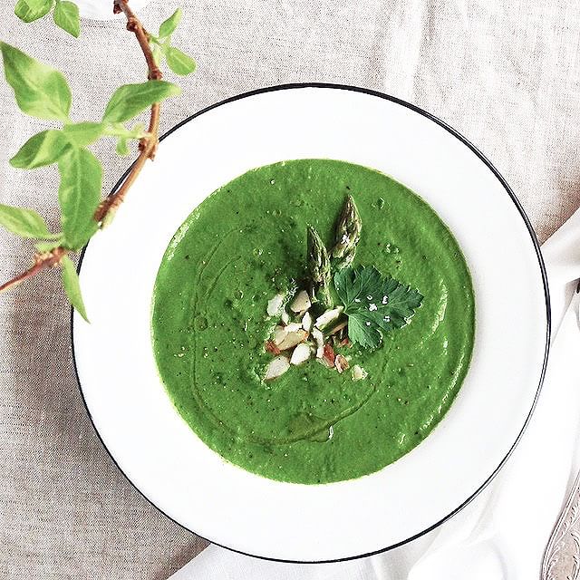 Kale Asparagus Soup Recipe The Feedfeed