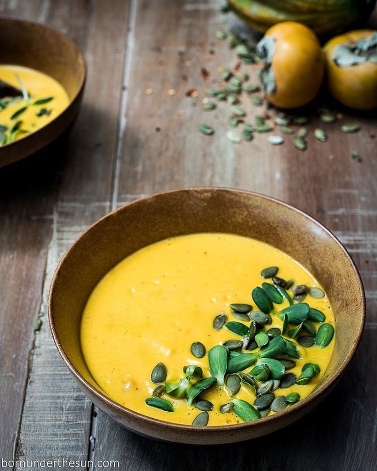 Ginger Spiced Roasted Kabocha Soup Recipe The Feedfeed